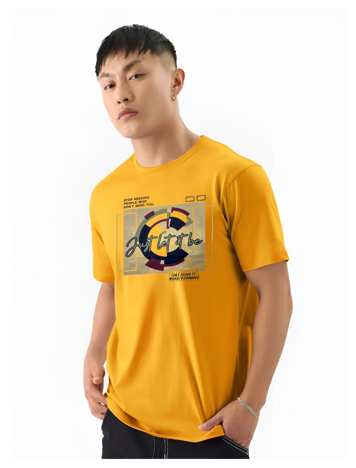 Mustard Vibe Men's Tee